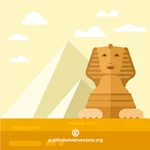 Sphinx clip art graphics