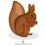 Um esquilo