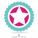 Star-Logo-Konzept