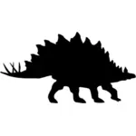 Stegosaurus schaduw
