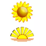 太陽ベクトル描画