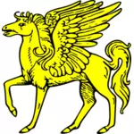 Gelbe Pegasus