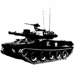 Tank vector illustraties