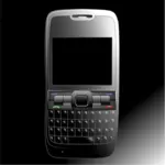Immagine vettoriale di blackBerry cellulare