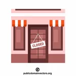 De winkel is gesloten