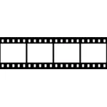 Filmstrip vektor gambar