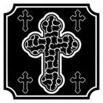 Христианский крест векторные иллюстрации