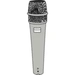 Ilustração em vetor microfone