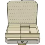 Koffer vector illustraties