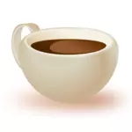 Kopp kaffe vektor
