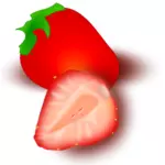 Jordbær vector illustrasjon