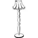 Imagem da lâmpada de assoalho