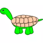 Vectorafbeeldingen van schildpad met shell