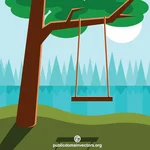 Swing sur un arbre