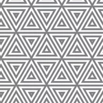 Trojúhelníkový vzorek šedá barva