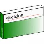 Vettore scatola farmaceutica