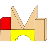 Blok mainan kayu