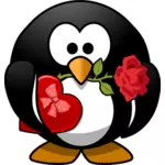 Pingüino de romántico