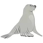 海狮矢量图像