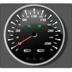 Vector graphics of speedometer