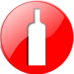 Şarap düğme vektör küçük resim