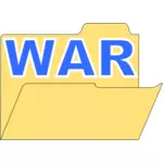 Illustrazione vettoriale della directory di guerra