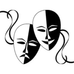 Máscaras de teatro