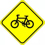 自行车的道路标志