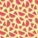 Watermeloen patroon
