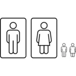 Simboluri de WC