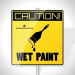 Cation wet paint