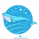 Balena albastra
