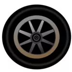 Векторное изображение колеса