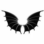 Vleugels silhouet clip art graphics