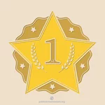 Gouden award symbool