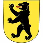 Vector emblema de ciudad Bretzwil