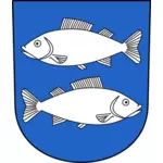 Fischenthal coat of arms vector image