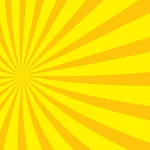 קרני השמש הצהובה רדיאלי