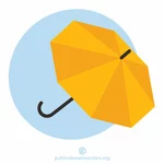 Umbrelă galbenă