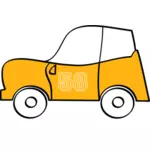 Toy car vector image