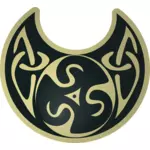 Celtic necklace vector illustration