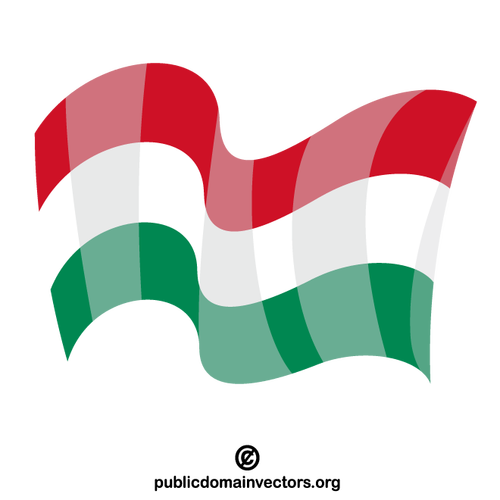 Flag of Hungary vector