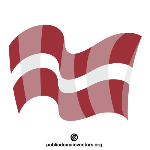 Latvian state flag