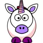 Cartoon unicorn image