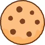 Simple illustration of a cookie