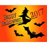 Cartaz de morcegos Halloween
