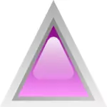 Фиолетовый треугольник led векторные картинки