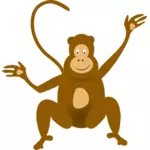 Playful monkey
