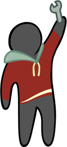 Ontwikkelaar pictogram vectorillustratie