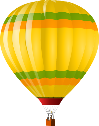 Heißluft-Ballon-Bild